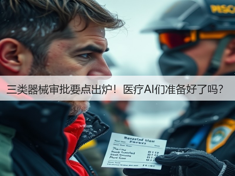三类器械审批要点出炉！医疗AI们准备好了吗？