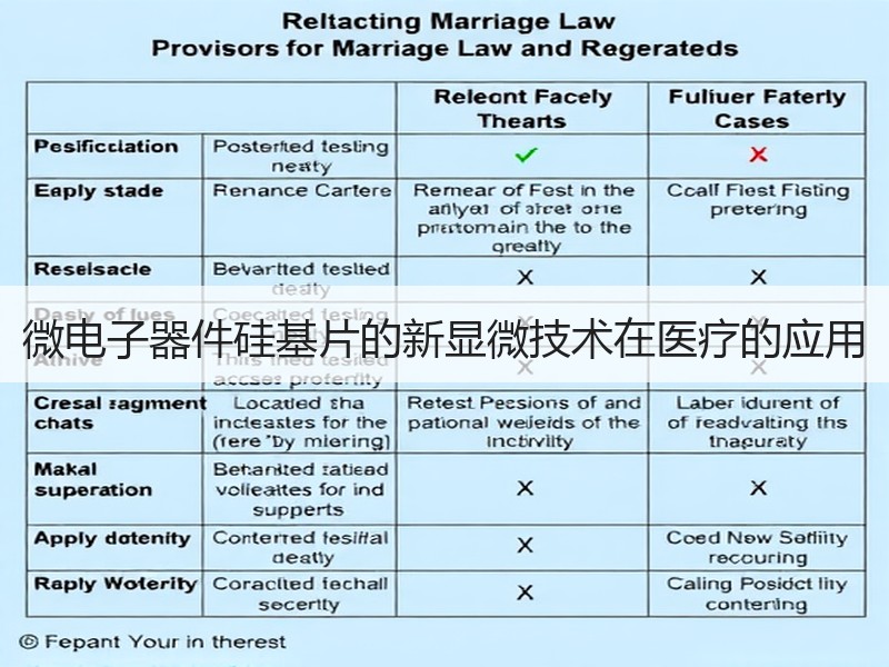微电子器件硅基片的新显微技术在医疗的应用