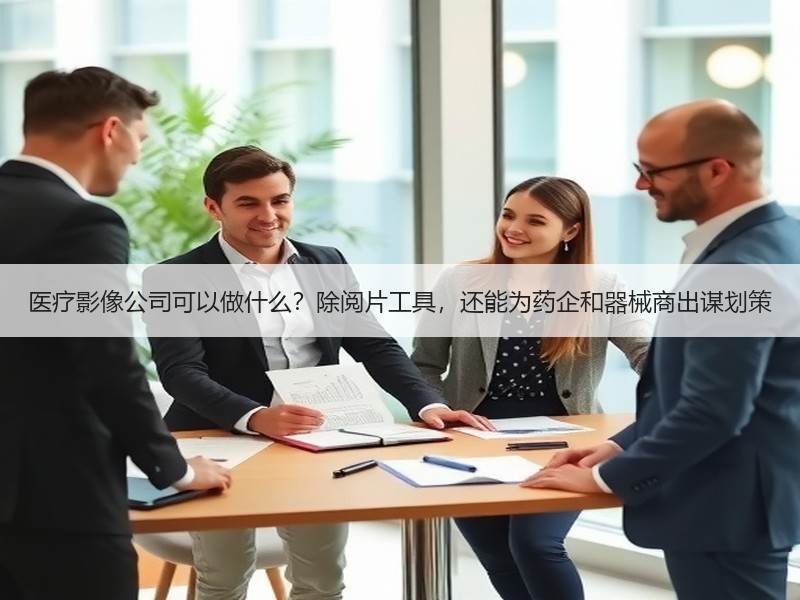 医疗影像公司可以做什么？除阅片工具，还能为药企和器械商出谋划策