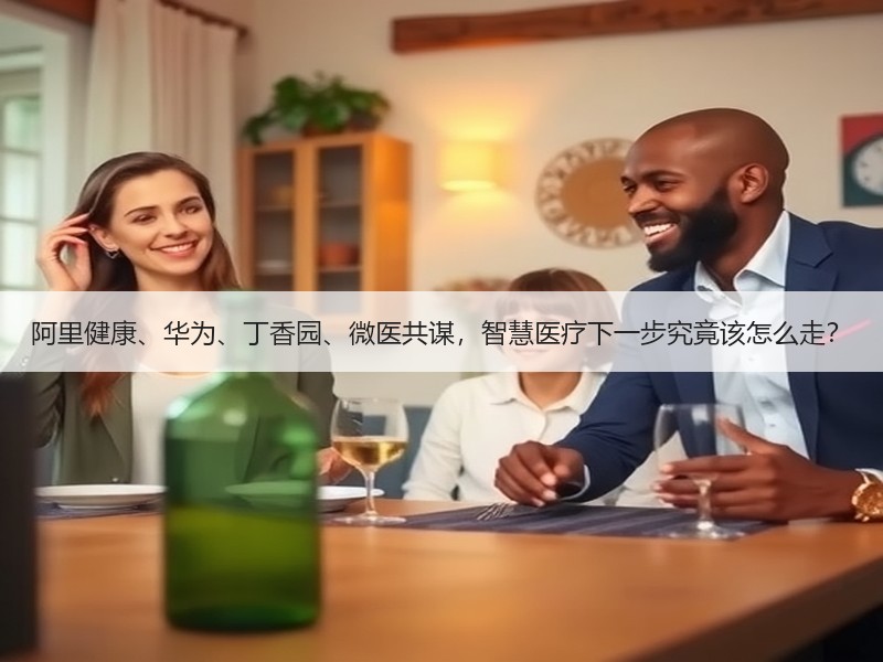 阿里健康、华为、丁香园、微医共谋，智慧医疗下一步究竟该怎么走？