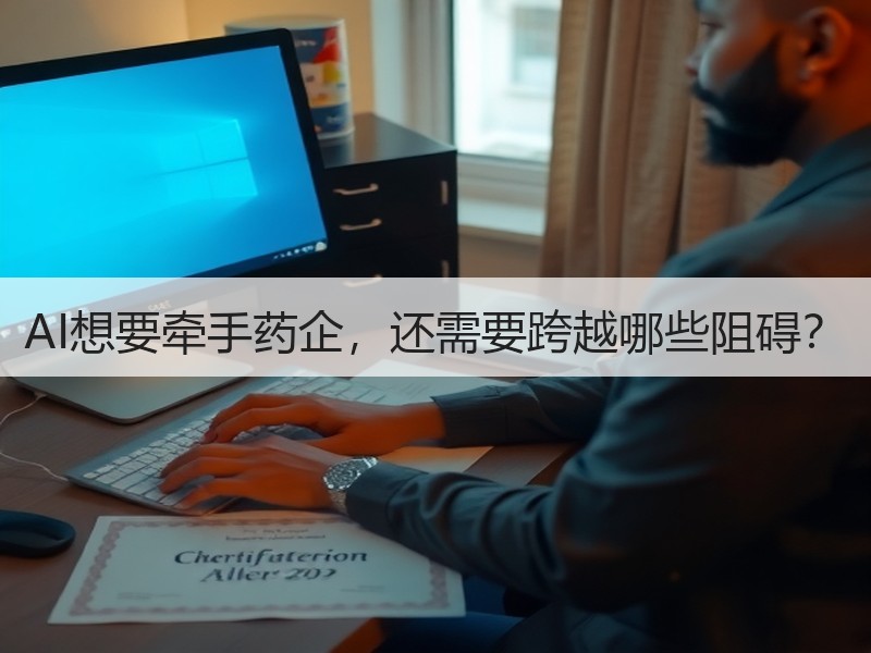 AI想要牵手药企，还需要跨越哪些阻碍？