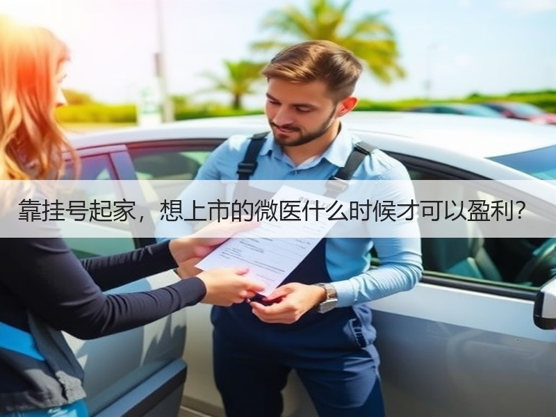靠挂号起家，想上市的微医什么时候才可以盈利？