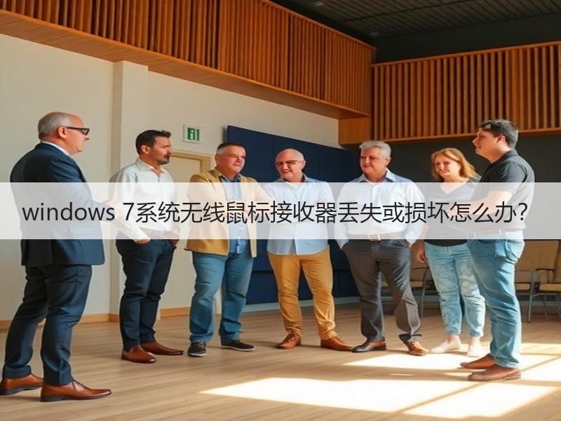 windows 7系统无线鼠标接收器丢失或损坏怎么办？