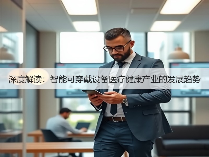 深度解读：智能可穿戴设备医疗健康产业的发展趋势