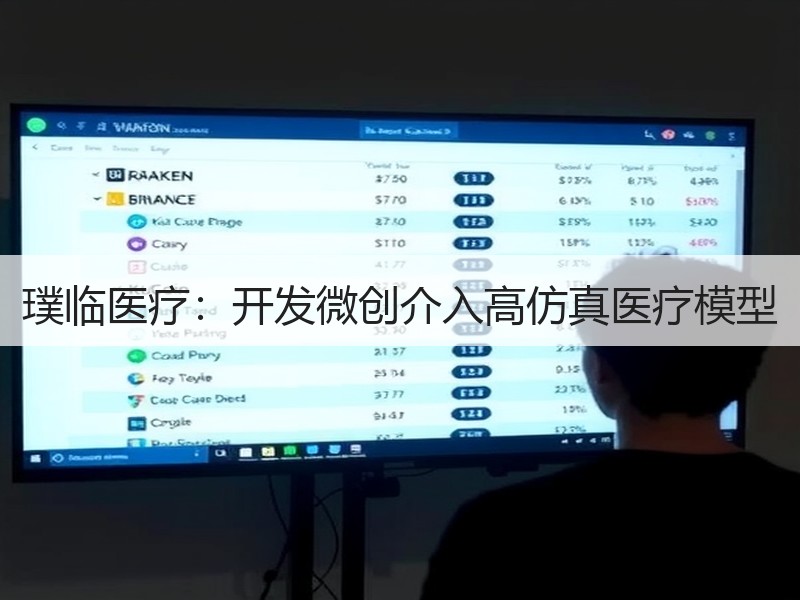 璞临医疗：开发微创介入高仿真医疗模型