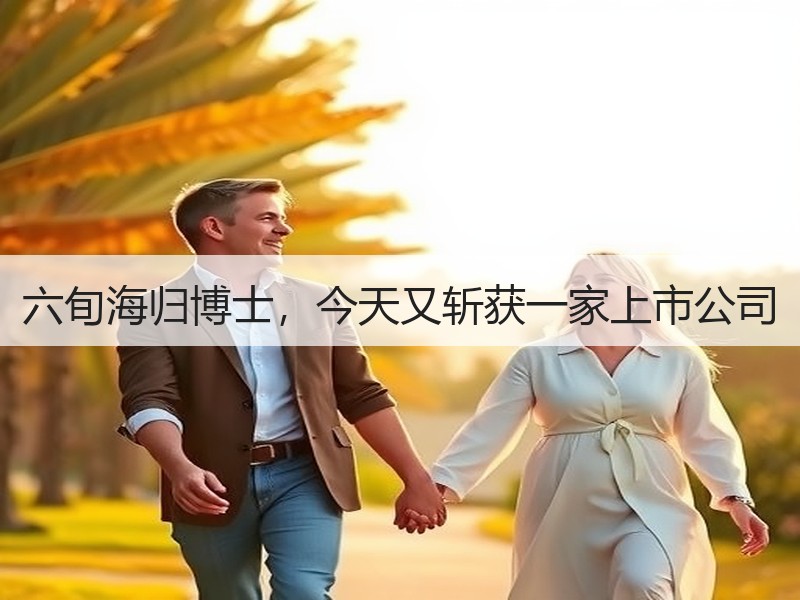 六旬海归博士，今天又斩获一家上市公司