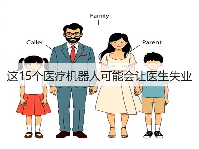 这15个医疗机器人可能会让医生失业