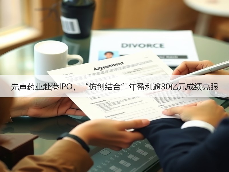 先声药业赴港IPO，“仿创结合”年盈利逾30亿元成绩亮眼
