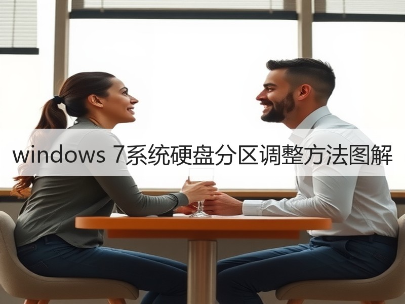 windows 7系统硬盘分区调整方法图解