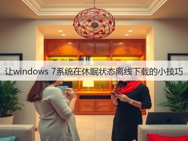 让windows 7系统在休眠状态离线下载的小技巧