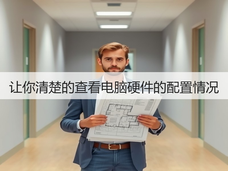 让你清楚的查看电脑硬件的配置情况