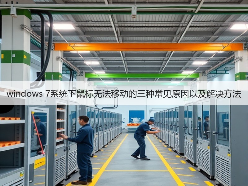 windows 7系统下鼠标无法移动的三种常见原因以及解决方法