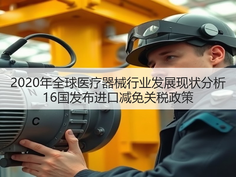 2020年全球医疗器械行业发展现状分析 16国发布进口减免关税政策