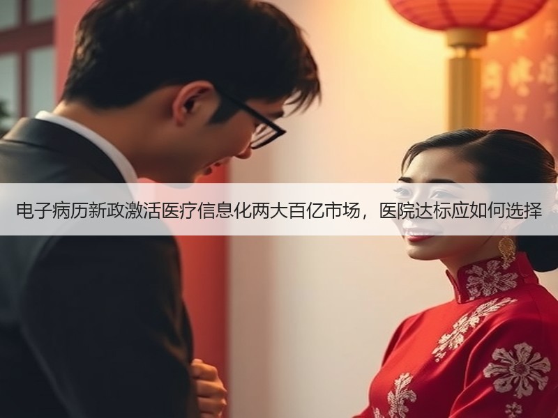 电子病历新政激活医疗信息化两大百亿市场，医院达标应如何选择