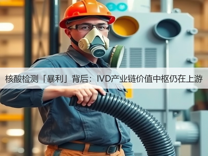 核酸检测「暴利」背后：IVD产业链价值中枢仍在上游