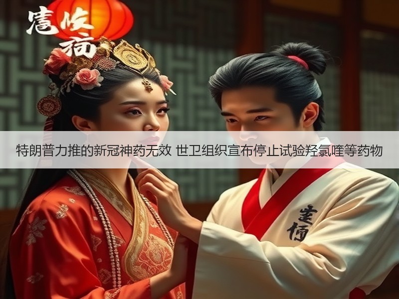 特朗普力推的新冠神药无效 世卫组织宣布停止试验羟氯喹等药物