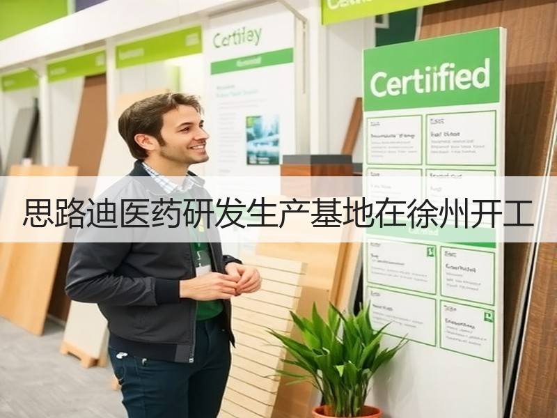思路迪医药研发生产基地在徐州开工