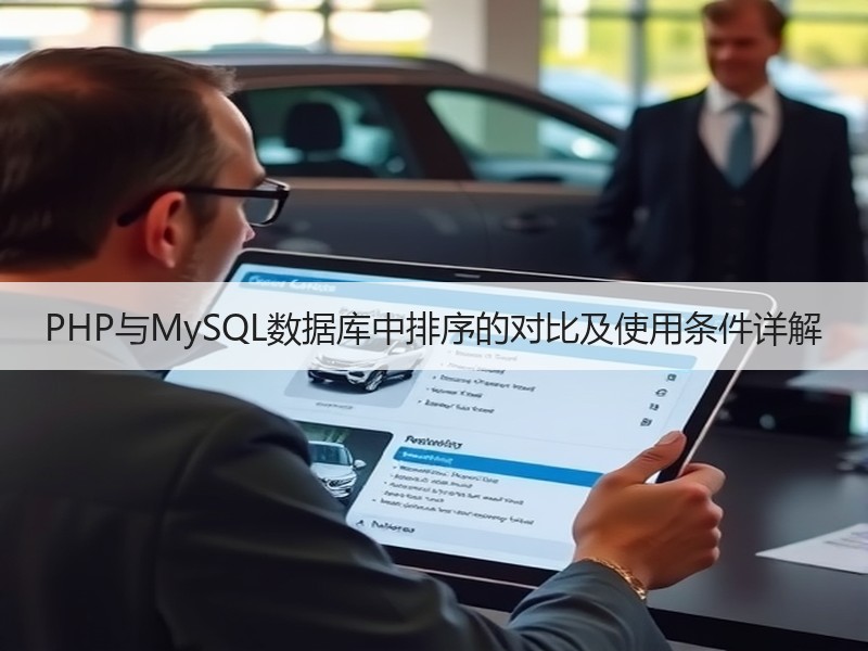 PHP与MySQL数据库中排序的对比及使用条件详解