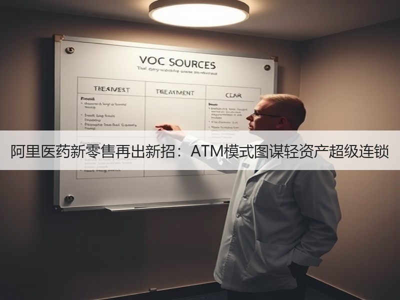 阿里医药新零售再出新招：ATM模式图谋轻资产超级连锁