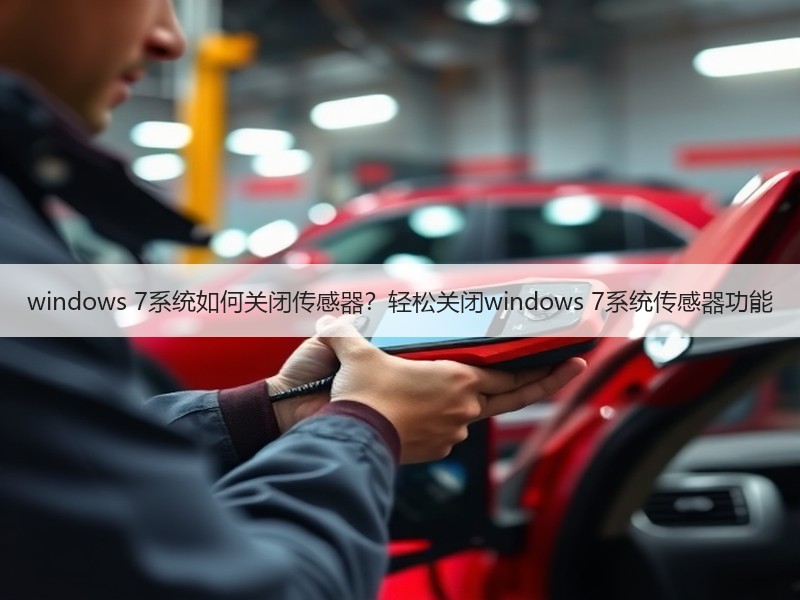 windows 7系统如何关闭传感器？轻松关闭windows 7系统传感器功能