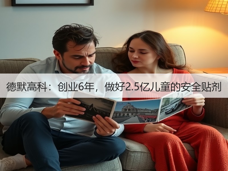 德默高科：创业6年，做好2.5亿儿童的安全贴剂