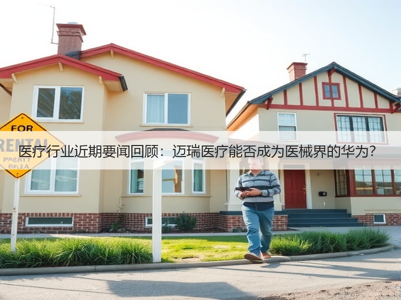 医疗行业近期要闻回顾：迈瑞医疗能否成为医械界的华为？