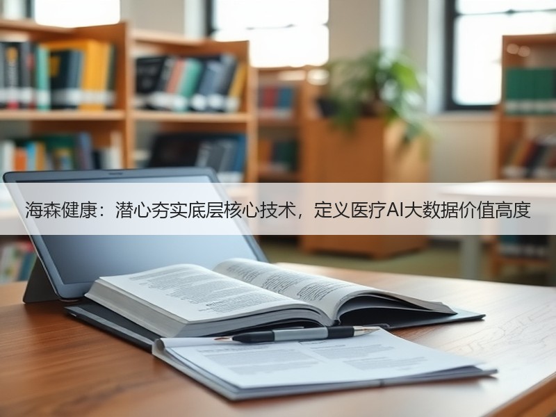 海森健康：潜心夯实底层核心技术，定义医疗AI大数据价值高度