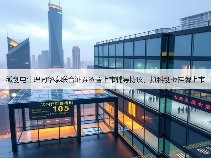 微创电生理同华泰联合证券签署上市辅导协议，拟科创板挂牌上市