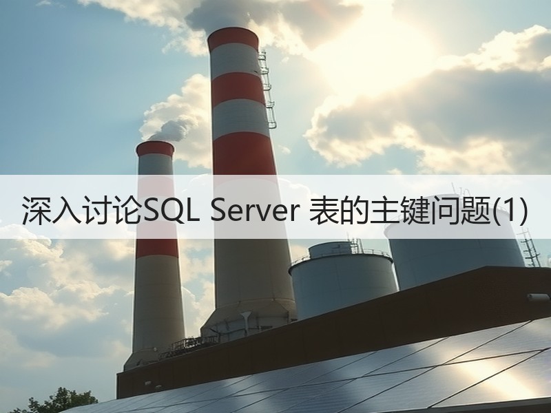 深入讨论SQL Server 表的主键问题(1)