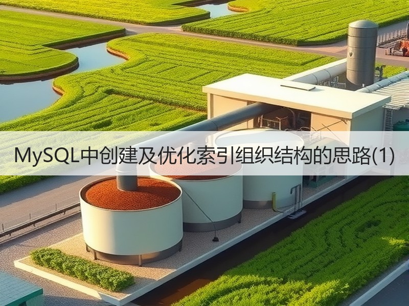 MySQL中创建及优化索引组织结构的思路(1)