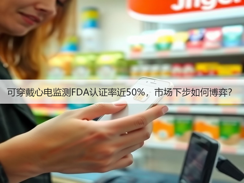 可穿戴心电监测FDA认证率近50%，市场下步如何博弈？