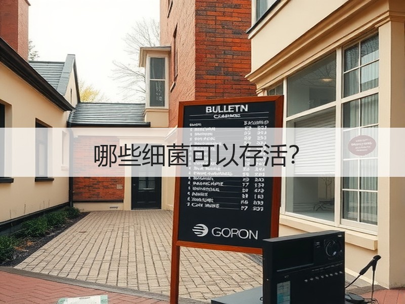 哪些细菌可以存活？