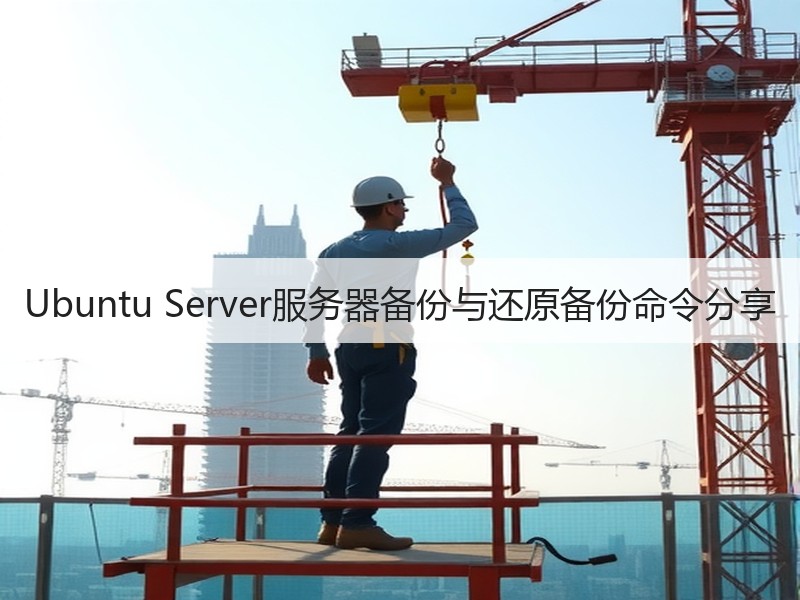 Ubuntu Server服务器备份与还原备份命令分享