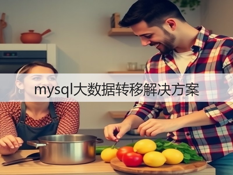 mysql大数据转移解决方案