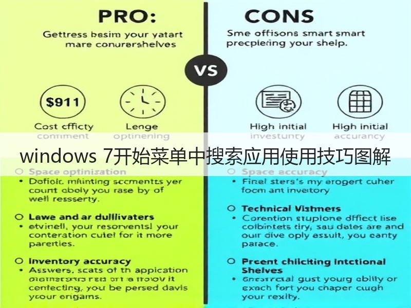 windows 7开始菜单中搜索应用使用技巧图解