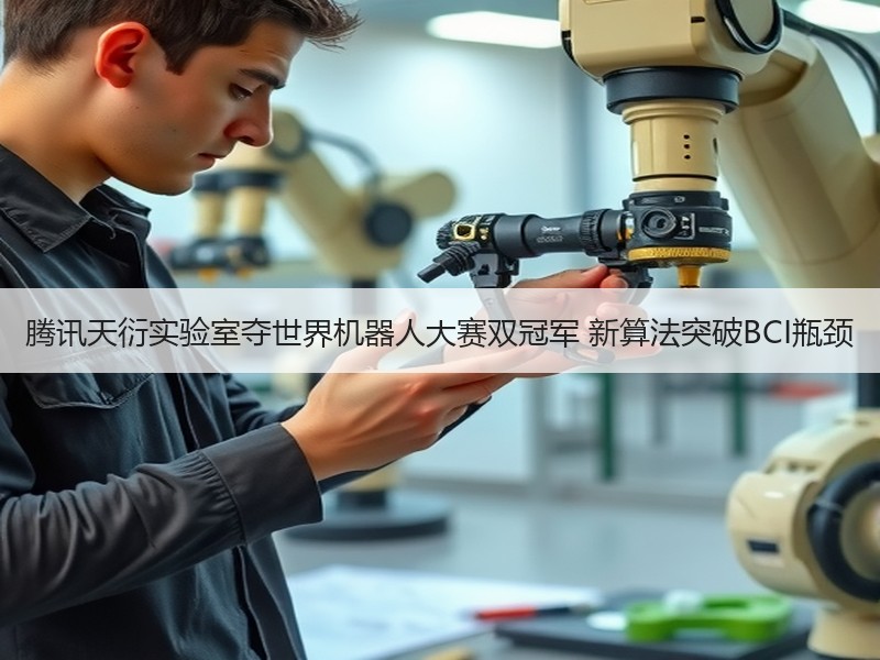 腾讯天衍实验室夺世界机器人大赛双冠军 新算法突破BCI瓶颈