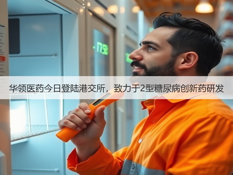 华领医药今日登陆港交所，致力于2型糖尿病创新药研发