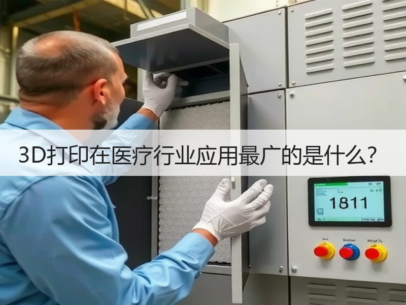 3D打印在医疗行业应用最广的是什么？