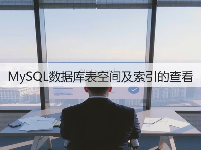MySQL数据库表空间及索引的查看