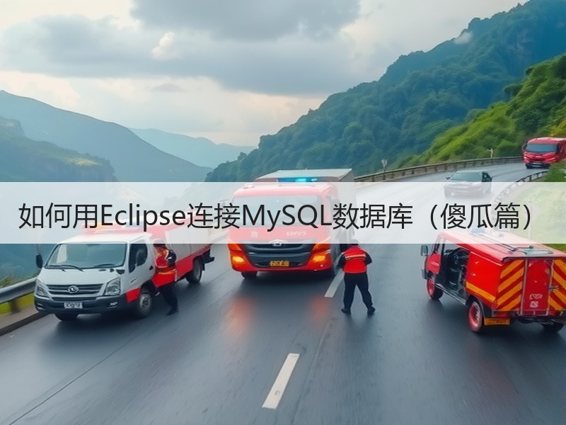如何用Eclipse连接MySQL数据库（傻瓜篇）