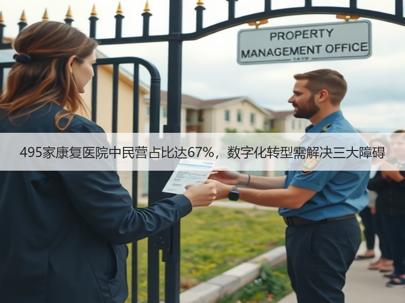 495家康复医院中民营占比达67%，数字化转型需解决三大障碍