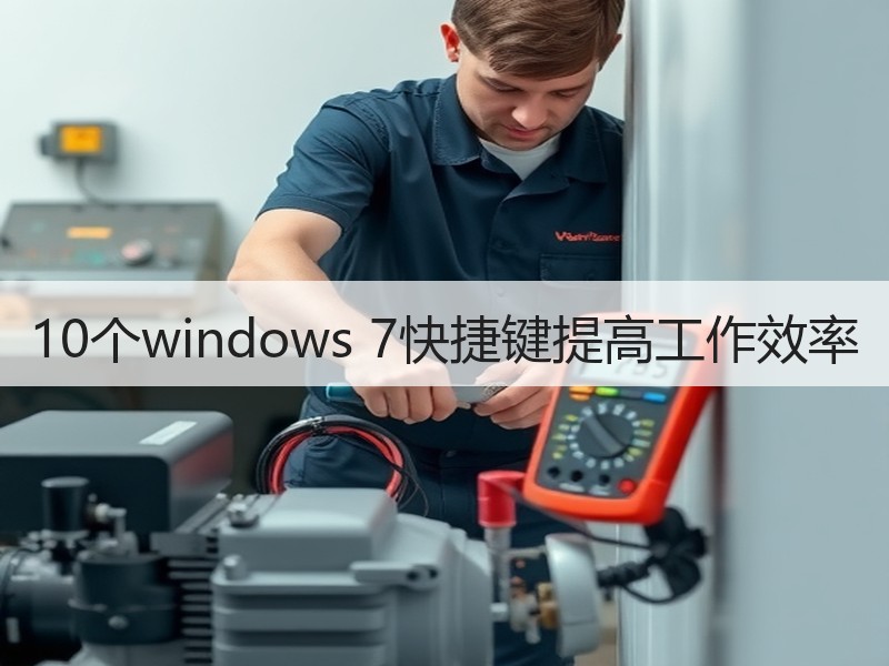10个windows 7快捷键提高工作效率