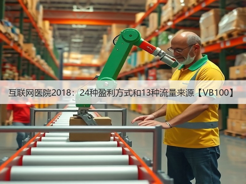 互联网医院2018：24种盈利方式和13种流量来源【VB100】