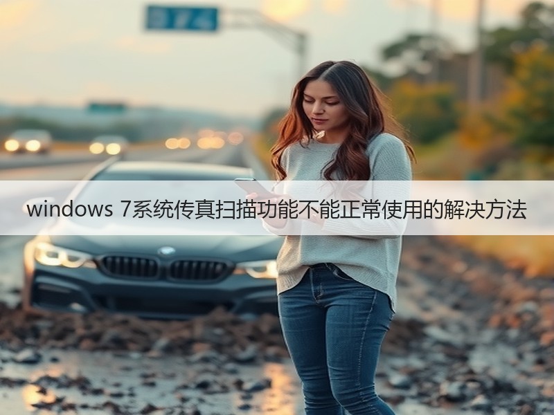 windows 7系统传真扫描功能不能正常使用的解决方法