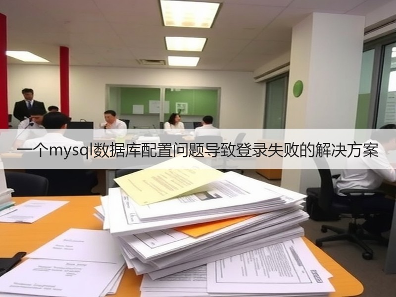 一个mysql数据库配置问题导致登录失败的解决方案