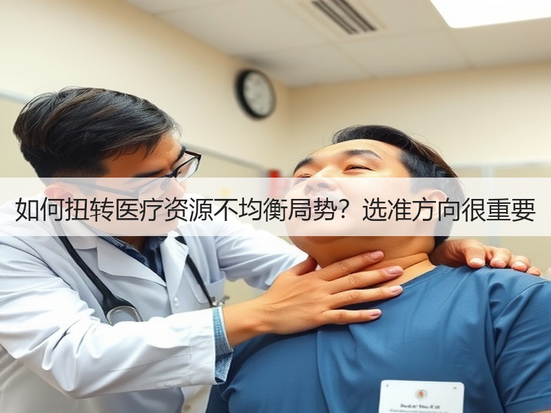 如何扭转医疗资源不均衡局势？选准方向很重要