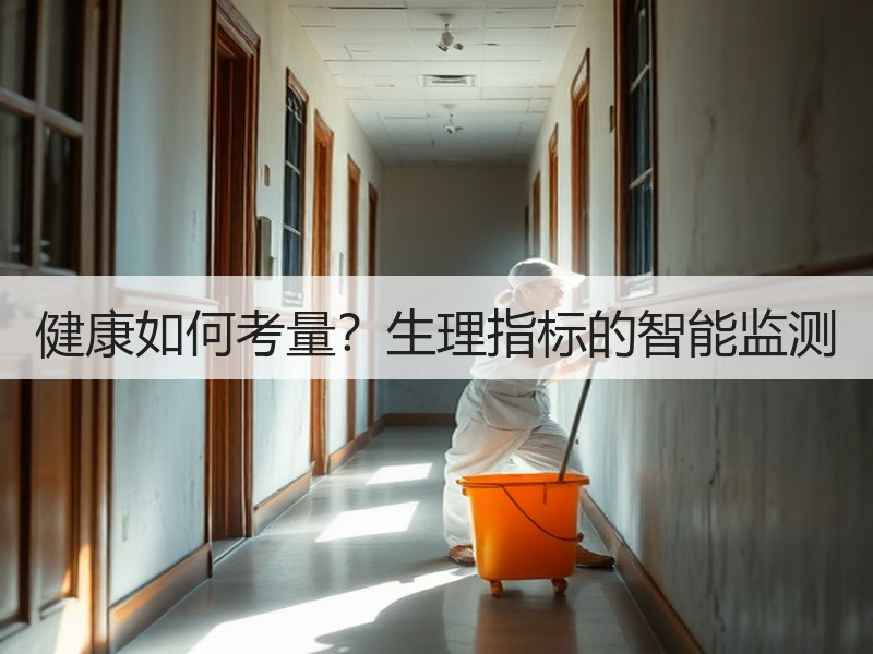 健康如何考量？生理指标的智能监测