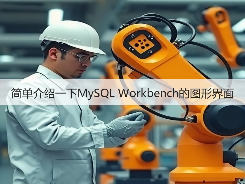 简单介绍一下MySQL Workbench的图形界面
