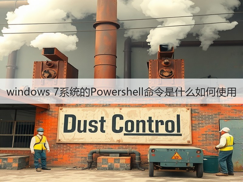 windows 7系统的Powershell命令是什么如何使用