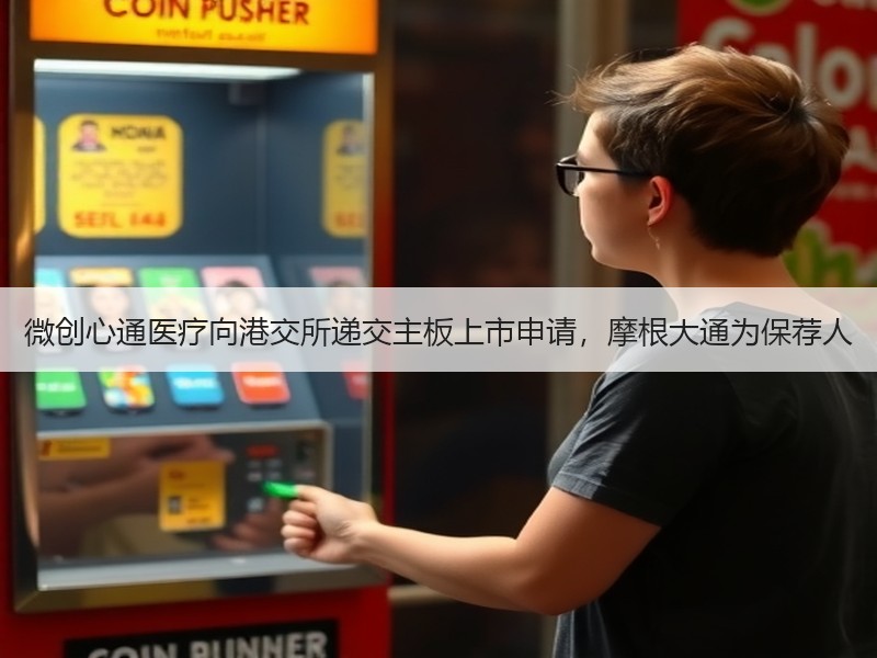 微创心通医疗向港交所递交主板上市申请，摩根大通为保荐人